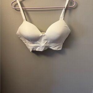 Everyday Seamless Padded Bralette - White
